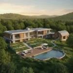 Luxury and eco-friendly farmhouse designed in Dehradun