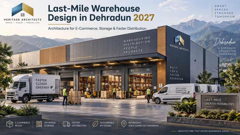 Last-Mile Warehouse Design in Dehradun for e-commerce storage, packing and faster distribution